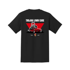 Trojan Lawn Care - Port & Co™ Tall Essential Pocket Tee