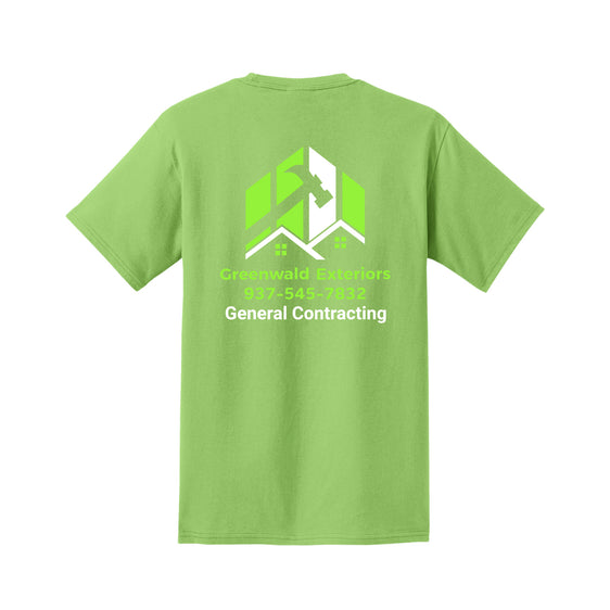 Greenwald Exterior - Port & Co™ Tall Essential Pocket Tee