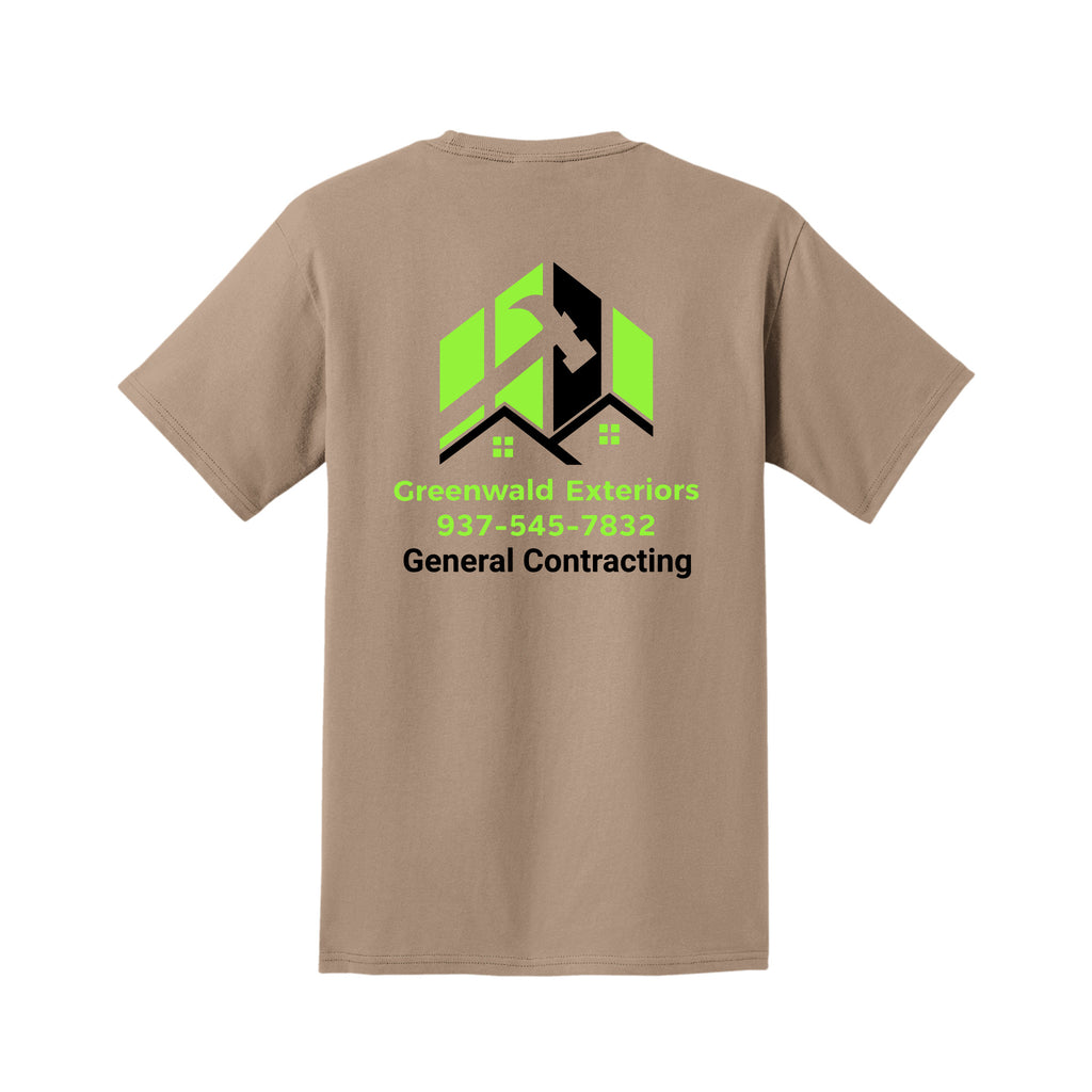 Greenwald Exterior - Port & Co™ Tall Essential Pocket Tee