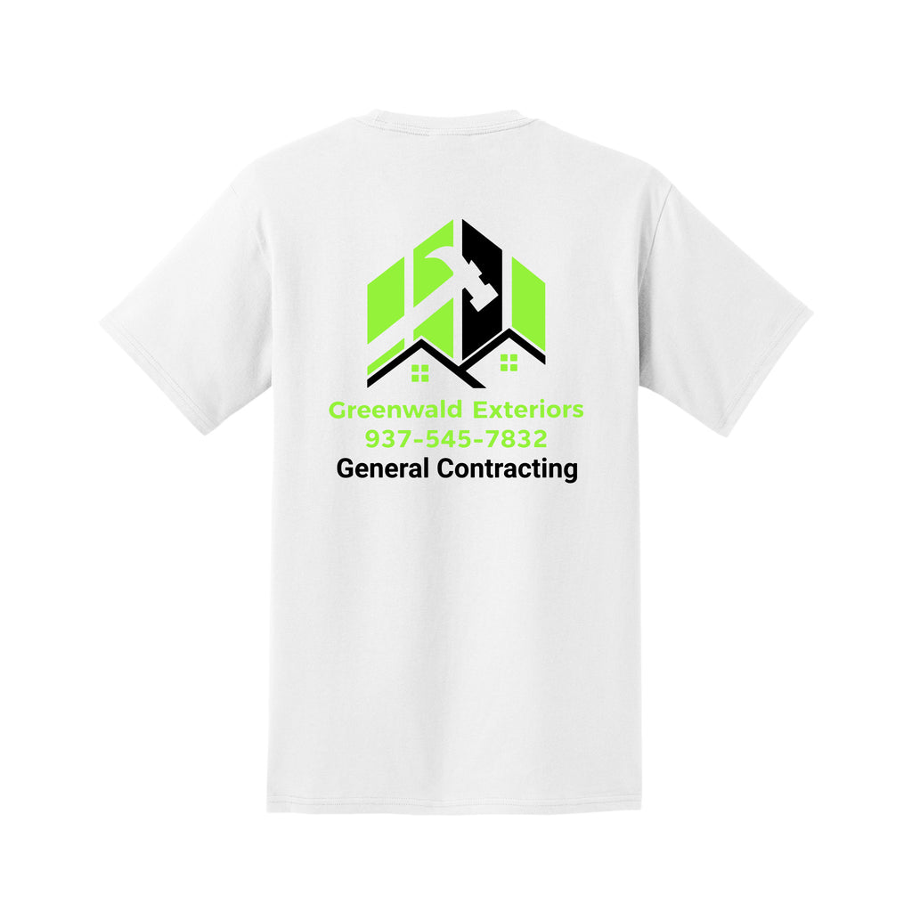 Greenwald Exterior - Port & Co™ Tall Essential Pocket Tee