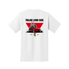 Trojan Lawn Care - Port & Co™ Tall Essential Pocket Tee