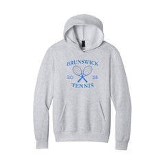 Brunswick Tennis - Port & Co™ Easy Fleece Pullover Hooded Sweatshirt