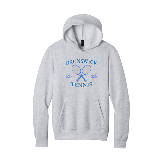 Brunswick Tennis - Port & Co™ Easy Fleece Pullover Hooded Sweatshirt