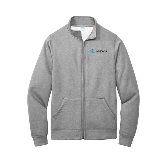 INNOVIA Holiday Shop - Port & Co™ Core Fleece Cadet Full-Zip Sweatshirt