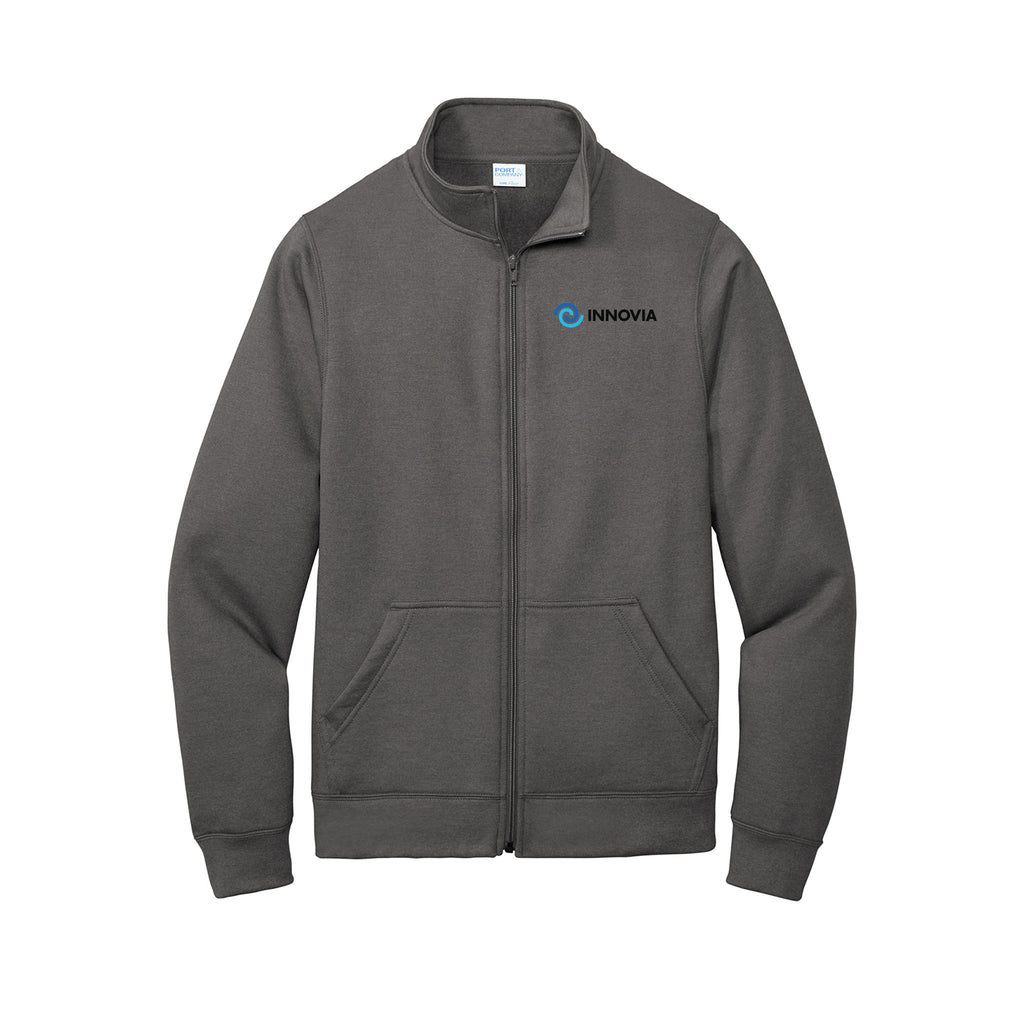 INNOVIA Holiday Shop - Port & Co™ Core Fleece Cadet Full-Zip Sweatshirt