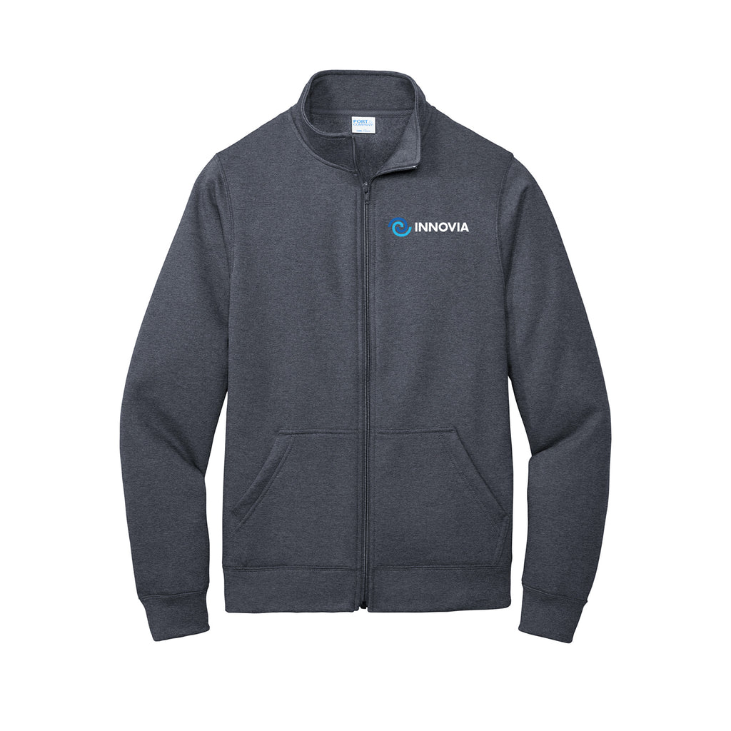 INNOVIA Holiday Shop - Port & Co™ Core Fleece Cadet Full-Zip Sweatshirt