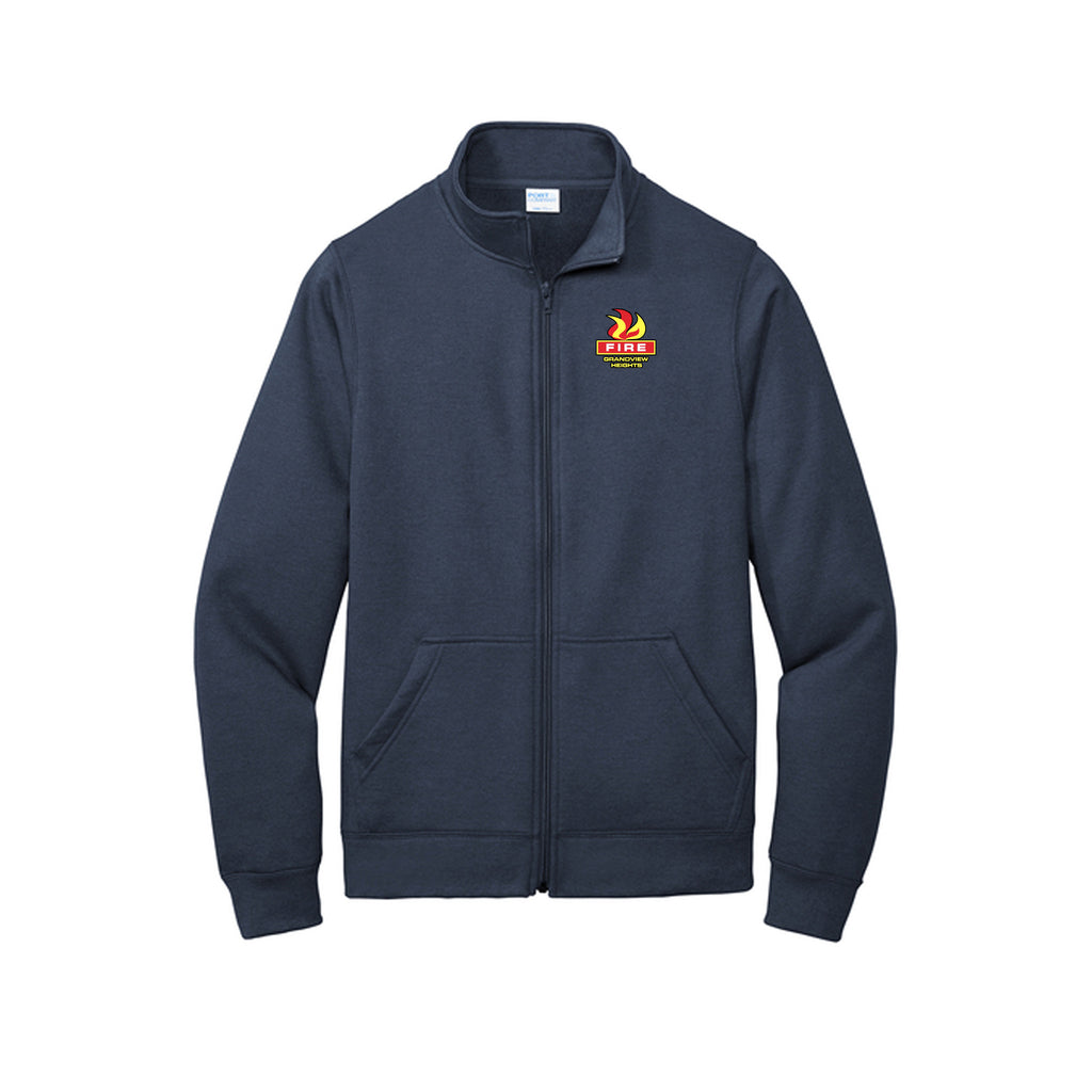 Grandview Heights Fire Dept. - Port & Co™ Core Fleece Cadet Full-Zip Sweatshirt