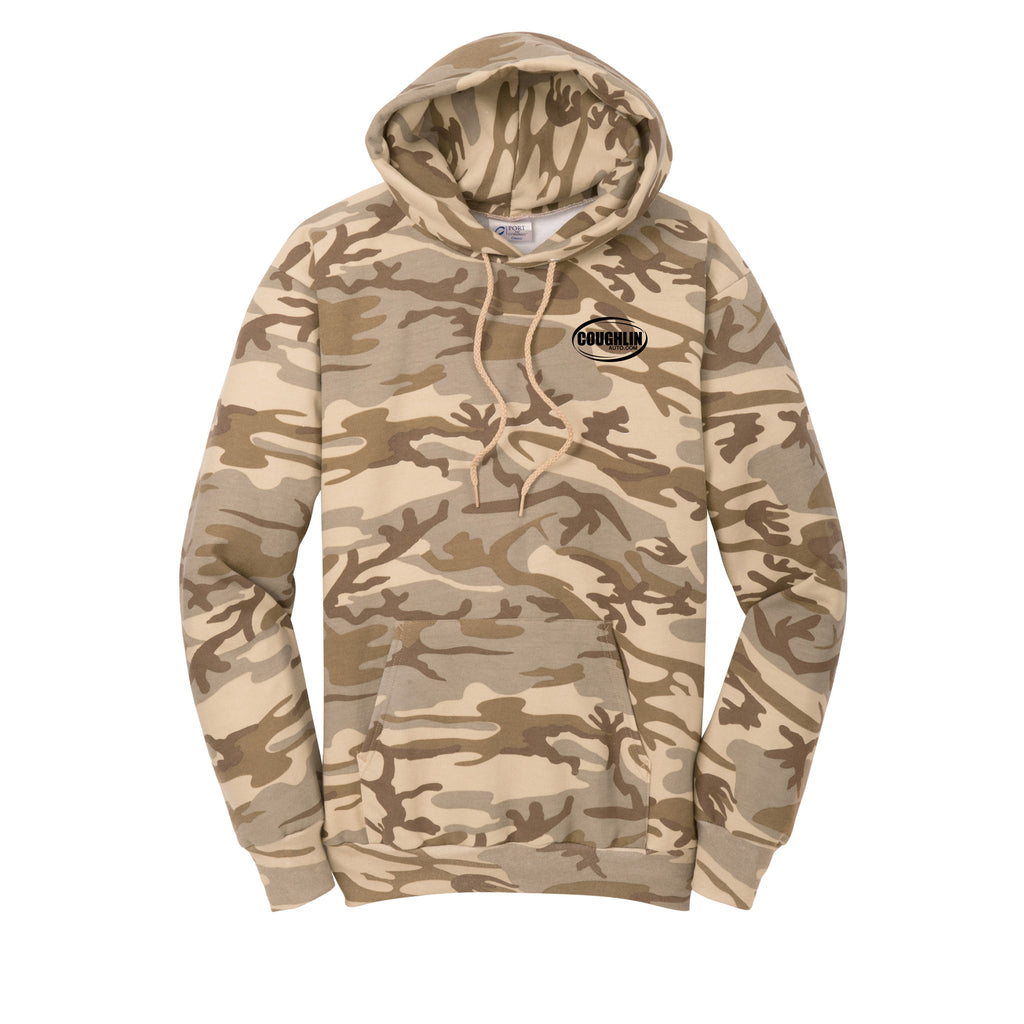 Coughlin Auto Group - Port & Co™ Core Fleece Camo Pullover Hooded Sweatshirt