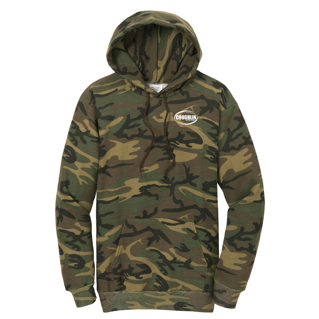 Coughlin Auto Group - Port & Co™ Core Fleece Camo Pullover Hooded Sweatshirt