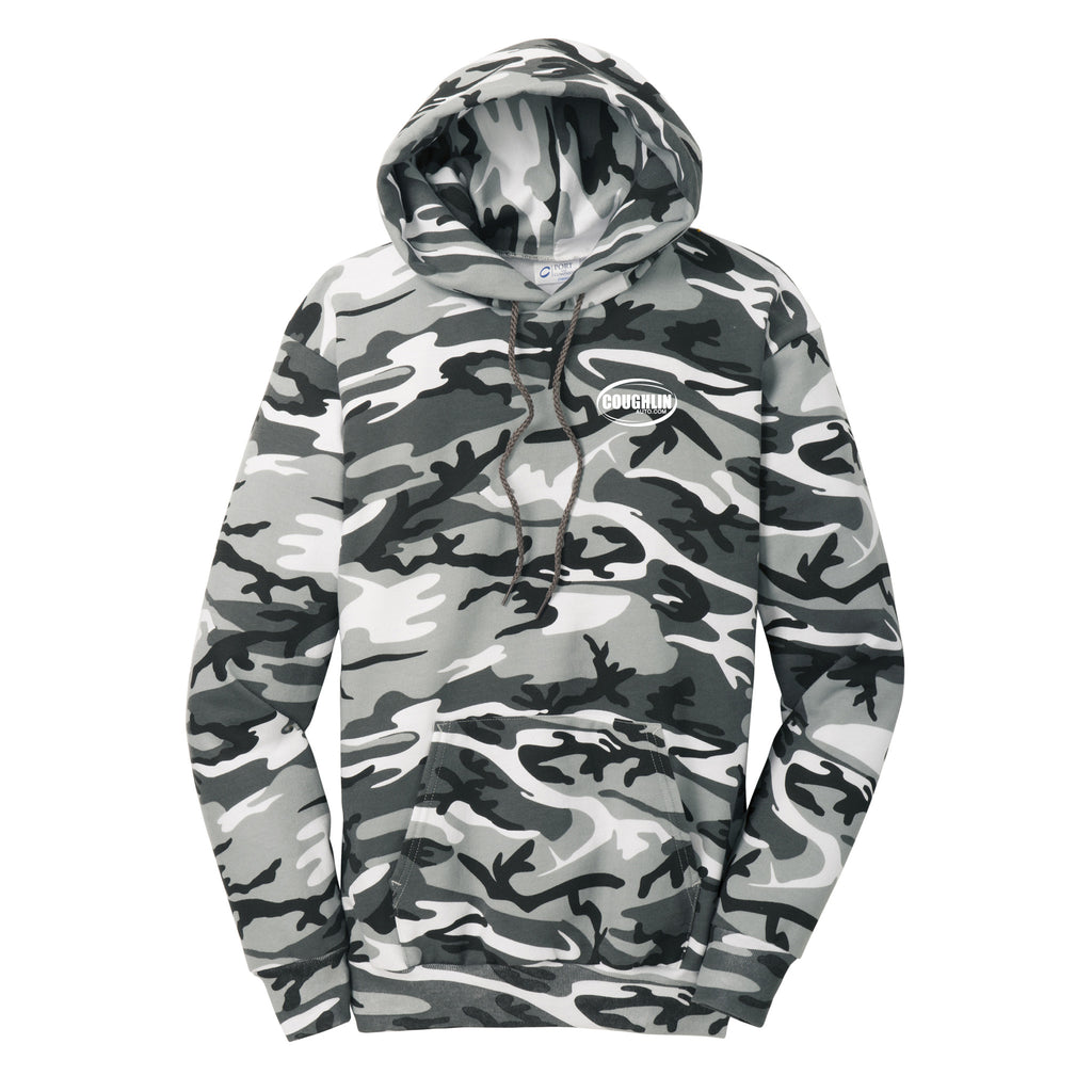 Coughlin Auto Group - Port & Co™ Core Fleece Camo Pullover Hooded Sweatshirt