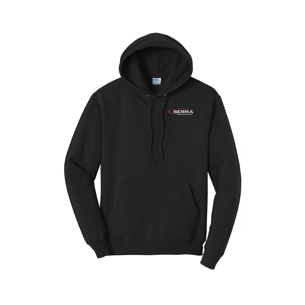 Serra Chevrolet Saginaw - Port & Company ® Tall Core Fleece Pullover Hooded Sweatshirt