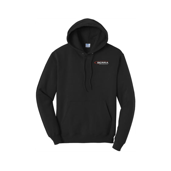 Serra Chevrolet Saginaw - Port & Company ® Tall Core Fleece Pullover Hooded Sweatshirt