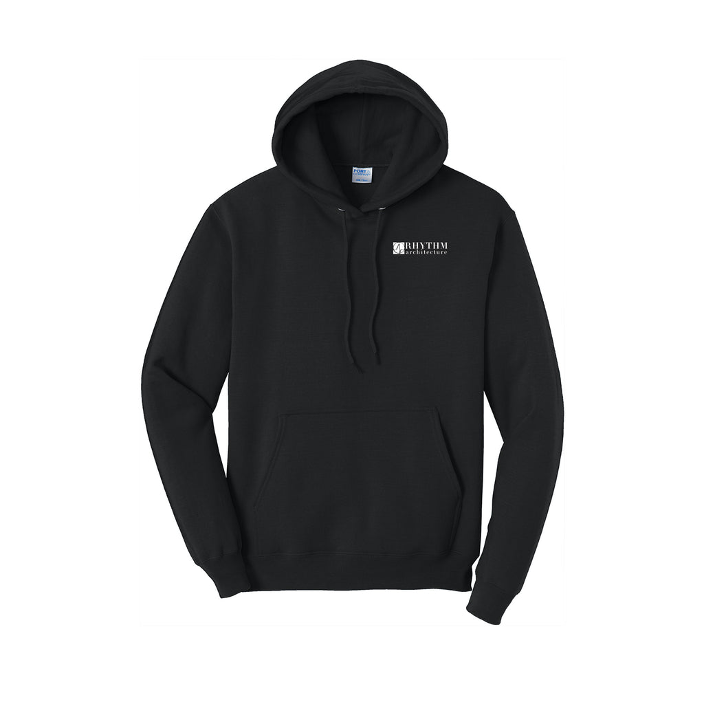 Rhythm Architecture - Port & Company ® Tall Core Fleece Pullover Hooded Sweatshirt