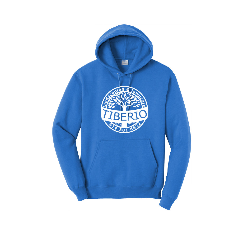 Tiberio Landscaping - Port & Company ® Tall Core Fleece Pullover Hooded Sweatshirt