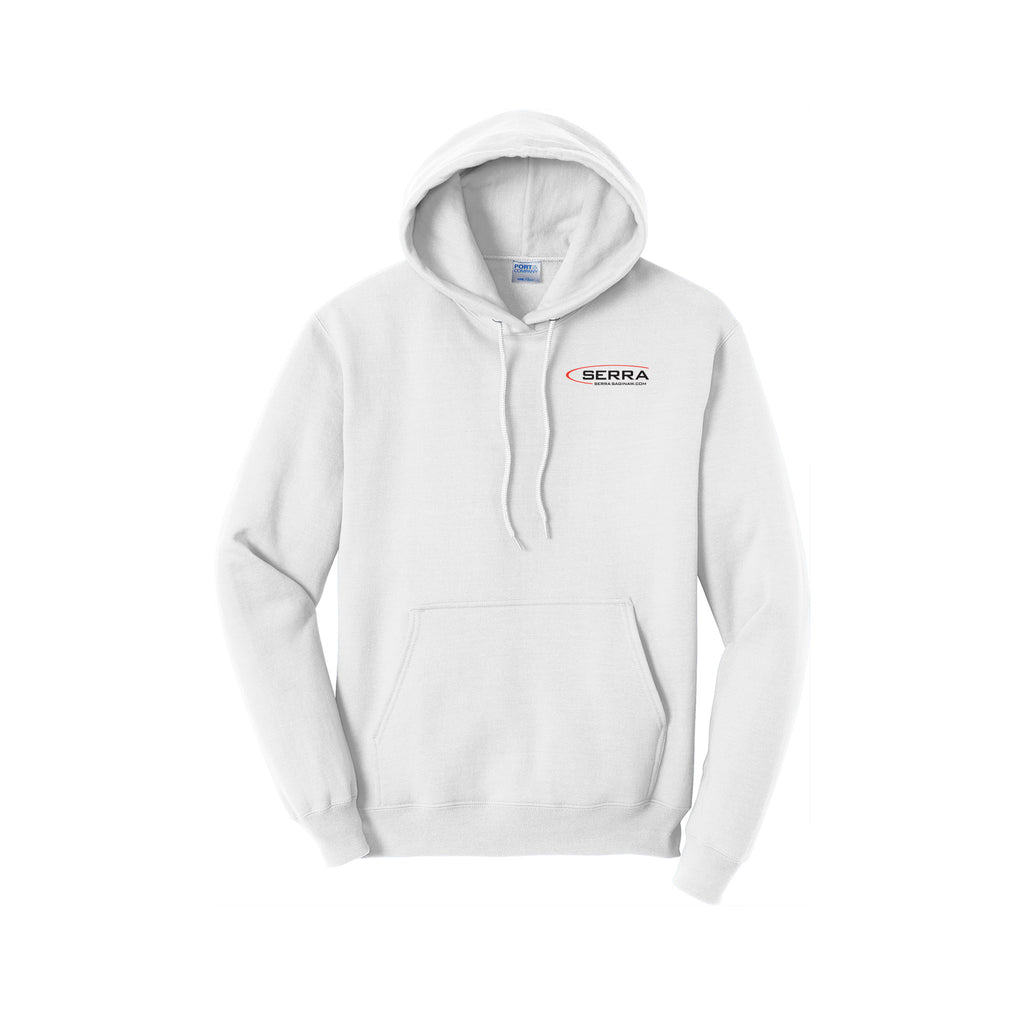 Serra Chevrolet Saginaw - Port & Company ® Tall Core Fleece Pullover Hooded Sweatshirt