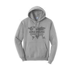 WLMS - Port & Co™ Adult Core Fleece Pullover Hooded Sweatshirt