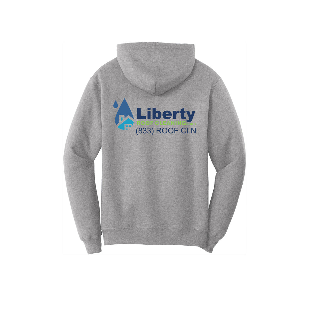 Liberty Roof Cleaning - Port & Company® Core Fleece Pullover Hooded Sweatshirt