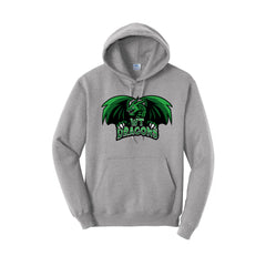 WT Dragons - Port & Company® Core Fleece Pullover Hooded Sweatshirt