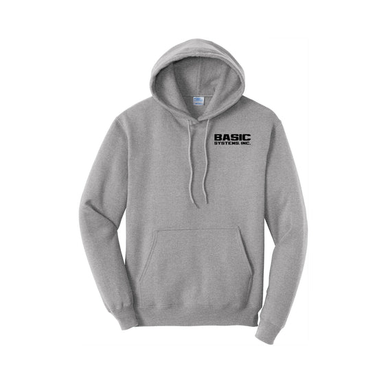 Basic Systems - Port & Company® Core Fleece Pullover Hooded Sweatshirt