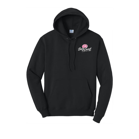 Stan the Donut Man - Port & Company® Core Fleece Pullover Hooded Sweatshirt - FRONT ONLY