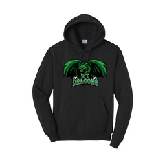 WT Dragons - Port & Company® Core Fleece Pullover Hooded Sweatshirt