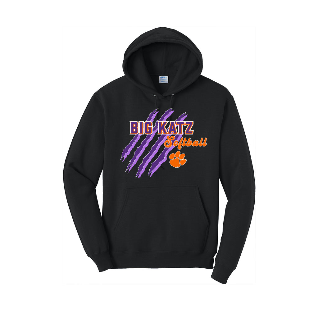Big Katz Softball - Port & Company® Core Fleece Pullover Hooded Sweatshirt