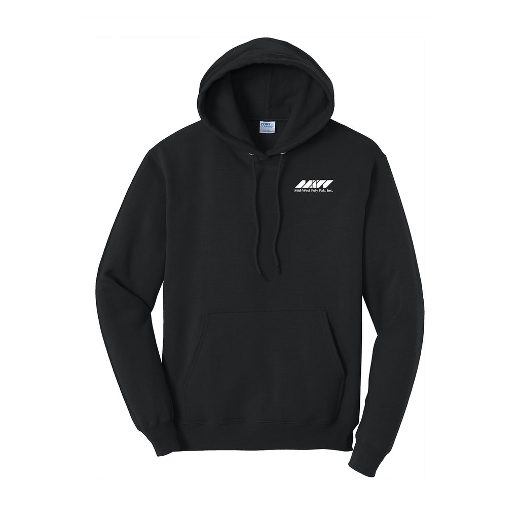 Midwest Polypak - Port & Company® Core Fleece Pullover Hooded Sweatshirt