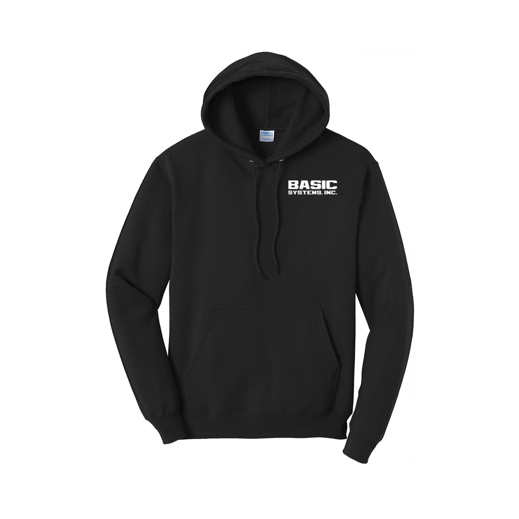 Basic Systems - Port & Company® Core Fleece Pullover Hooded Sweatshirt