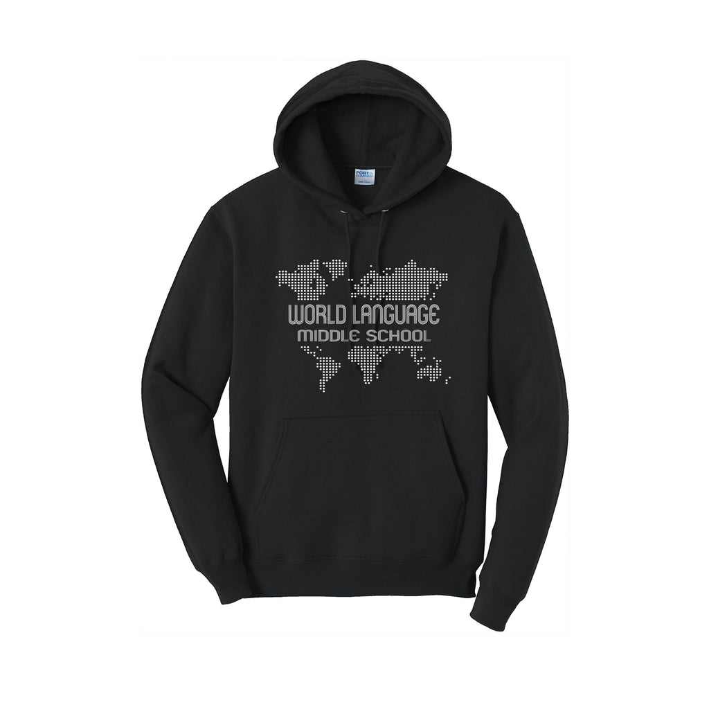 WLMS - Port & Co™ Adult Core Fleece Pullover Hooded Sweatshirt