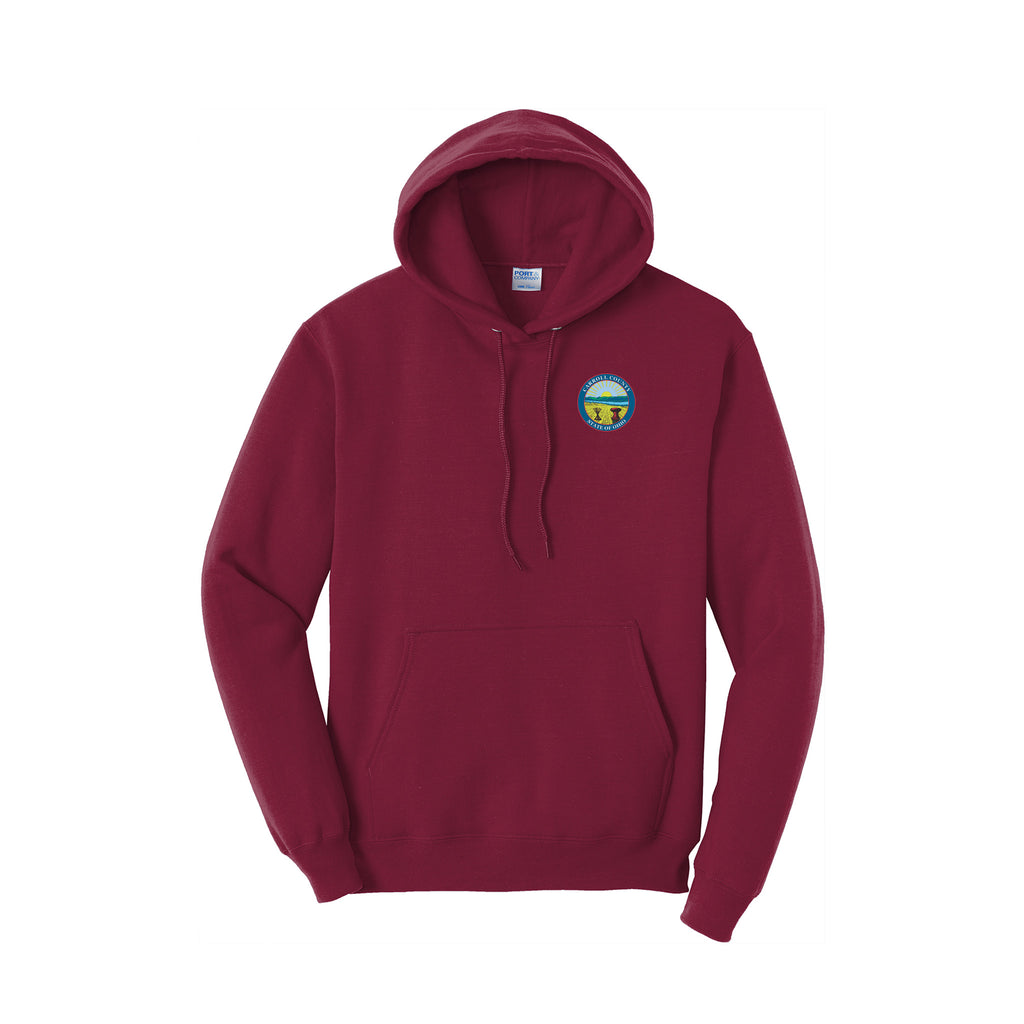 Carroll County - Port & Company® Core Fleece Pullover Hooded Sweatshirt