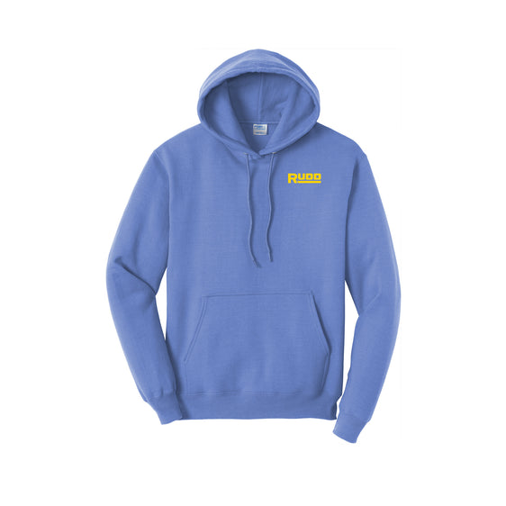 Rudd Equipment - Port & Company® Core Fleece Pullover Hooded Sweatshirt FRONT & BACK