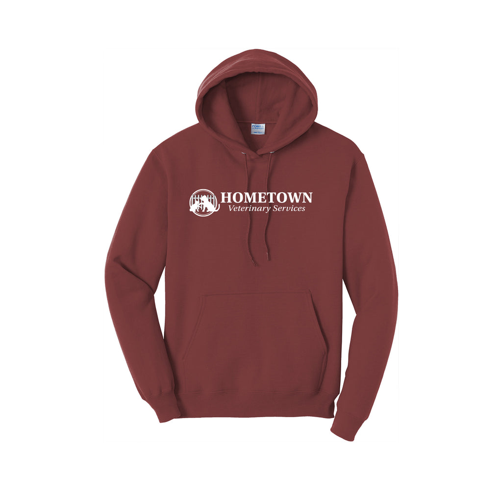 Hometown Veterinary - Port & Company® Core Fleece Pullover Hooded Sweatshirt
