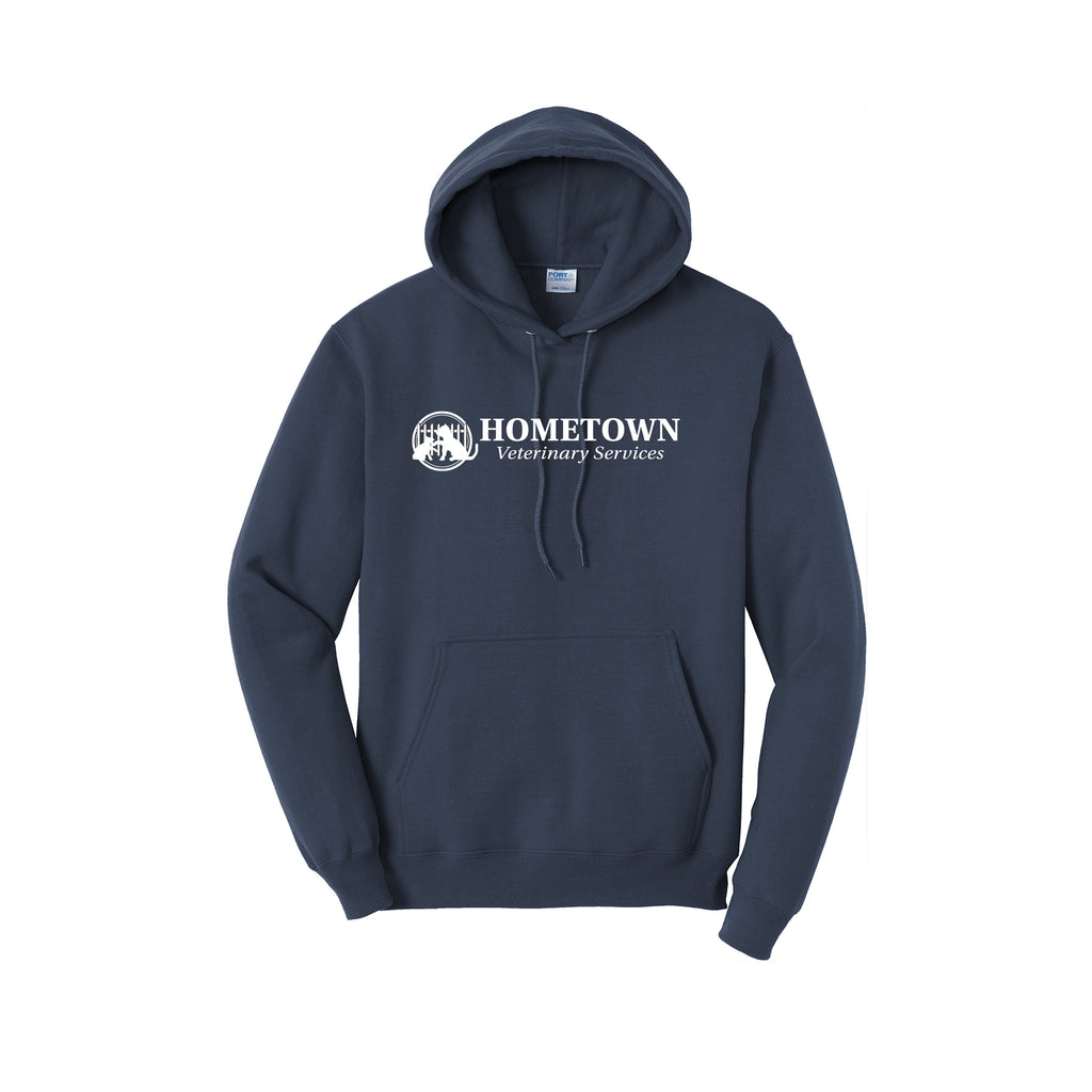 Hometown Veterinary - Port & Company® Core Fleece Pullover Hooded Sweatshirt