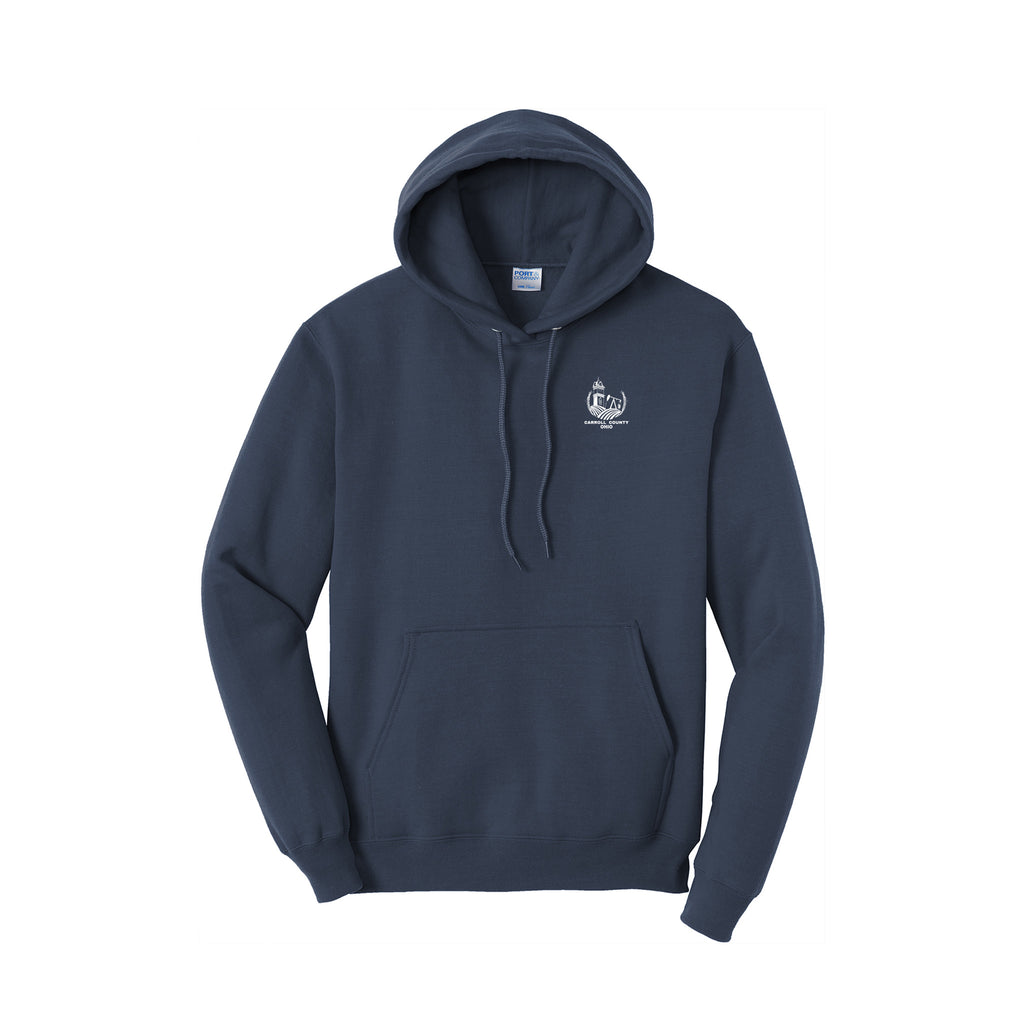 Carroll County - Port & Company® Core Fleece Pullover Hooded Sweatshirt