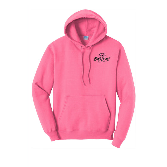 Stan the Donut Man - Port & Company® Core Fleece Pullover Hooded Sweatshirt - FRONT ONLY
