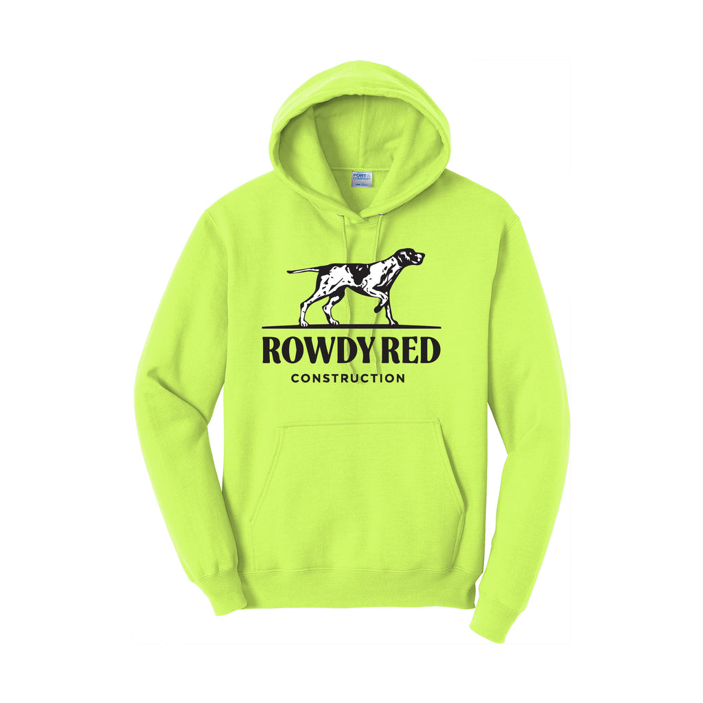 Rowdy Red Construction - Port & Company® Core Fleece Pullover Hooded Sweatshirt