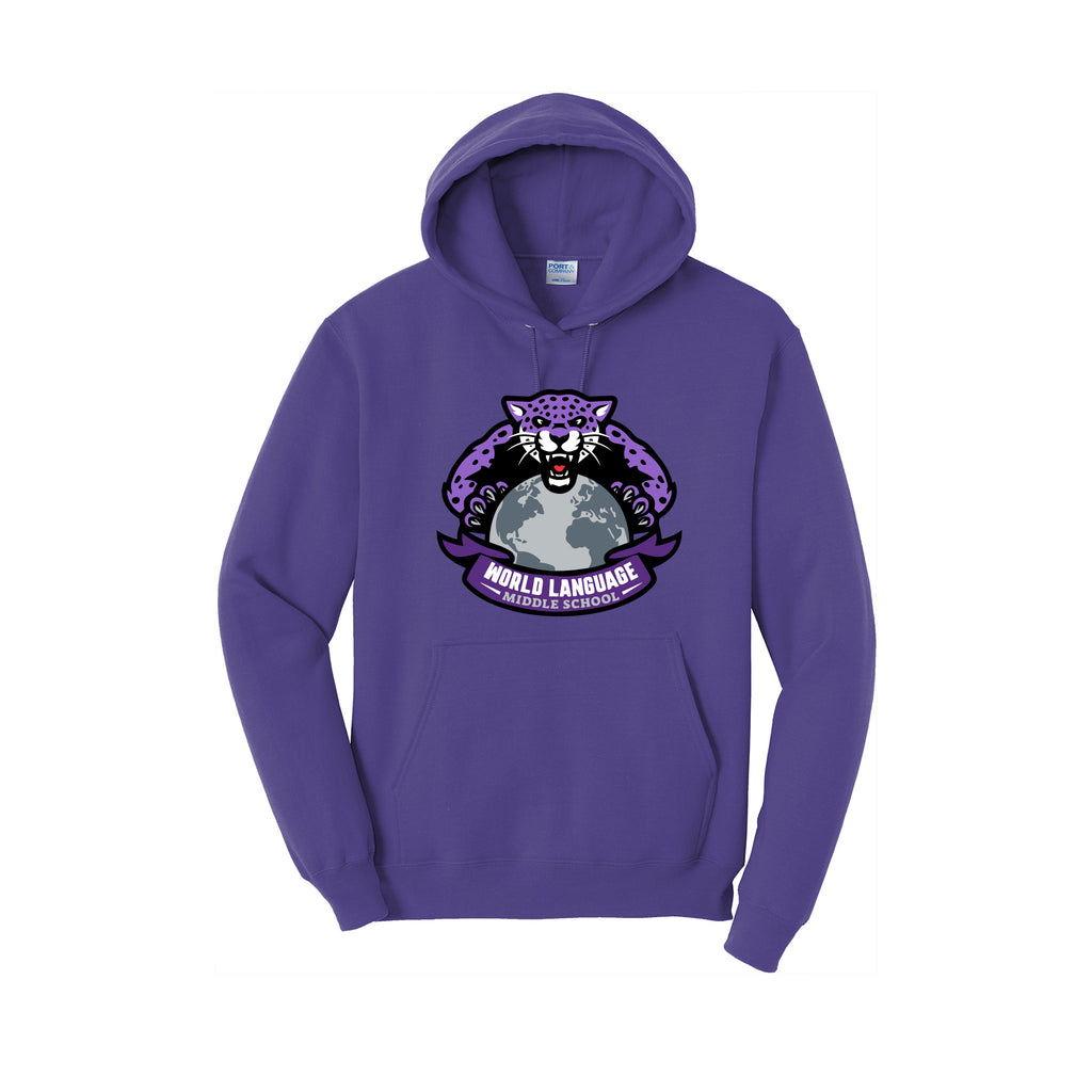 WLMS - Port & Co™ Adult Core Fleece Pullover Hooded Sweatshirt