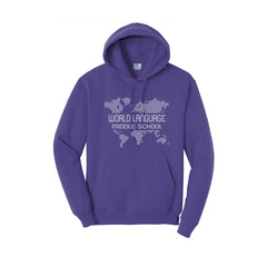 WLMS - Port & Co™ Adult Core Fleece Pullover Hooded Sweatshirt