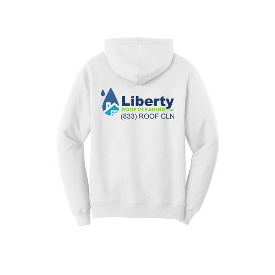 Liberty Roof Cleaning - Port & Company® Core Fleece Pullover Hooded Sweatshirt