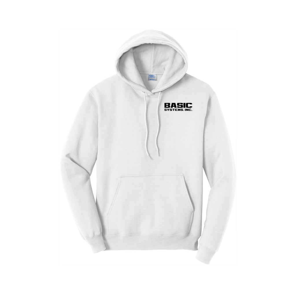 Basic Systems - Port & Company® Core Fleece Pullover Hooded Sweatshirt