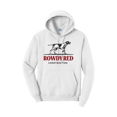 Rowdy Red Construction - Port & Company® Core Fleece Pullover Hooded Sweatshirt