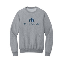 M/I Homes - Port & Co® Core Fleece Crewneck Pocket Sweatshirt
