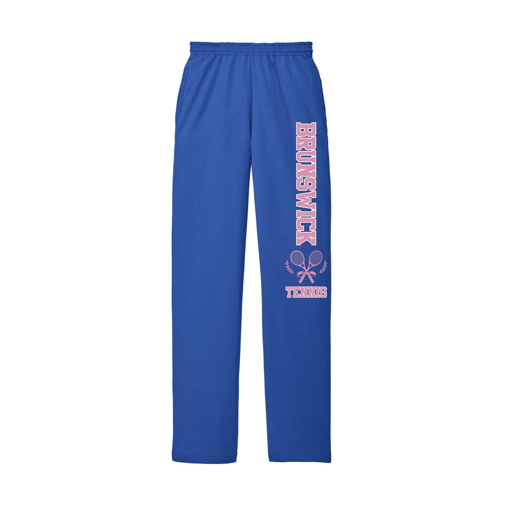 Brunswick Girls Tennis - Port & Co® Core Fleece Sweatpant with Pockets
