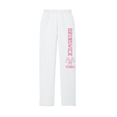 Brunswick Girls Tennis - Port & Co® Core Fleece Sweatpant with Pockets