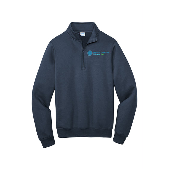 Speech Therapy For All - Port & Company ® Core Fleece 1/4-Zip Pullover Sweatshirt