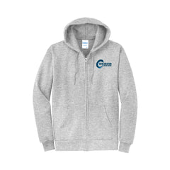 New Creation Painting - Port & Company® Core Fleece Full-Zip Hooded Sweatshirt