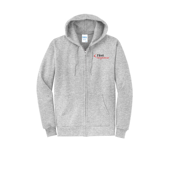 Fleet Response - Port & Company® Core Fleece Full-Zip Hooded Sweatshirt