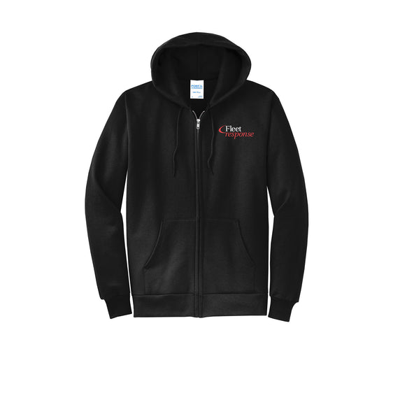 Fleet Response - Port & Company® Core Fleece Full-Zip Hooded Sweatshirt