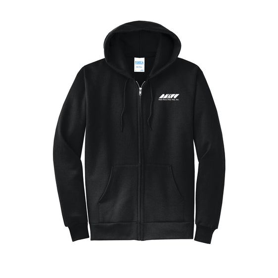 Midwest Polypak - Port & Company® Core Fleece Full-Zip Hooded Sweatshirt