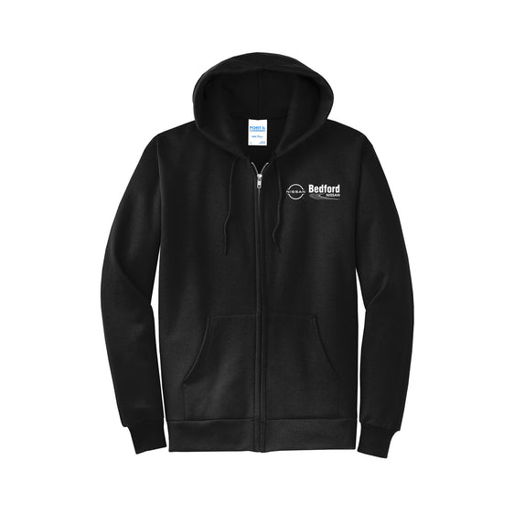 Bedford Nissan - Port & Company® Core Fleece Full-Zip Hooded Sweatshirt